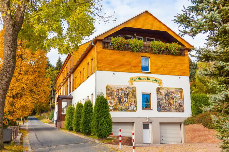 Landhaus Bergidyll Bärenstein Exterior foto